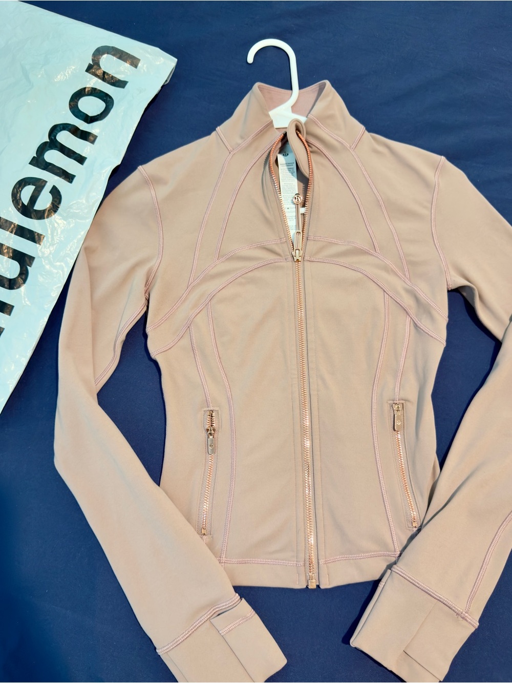 lululemon athletica Women's Light Blush Zip-Up Utility Jacket